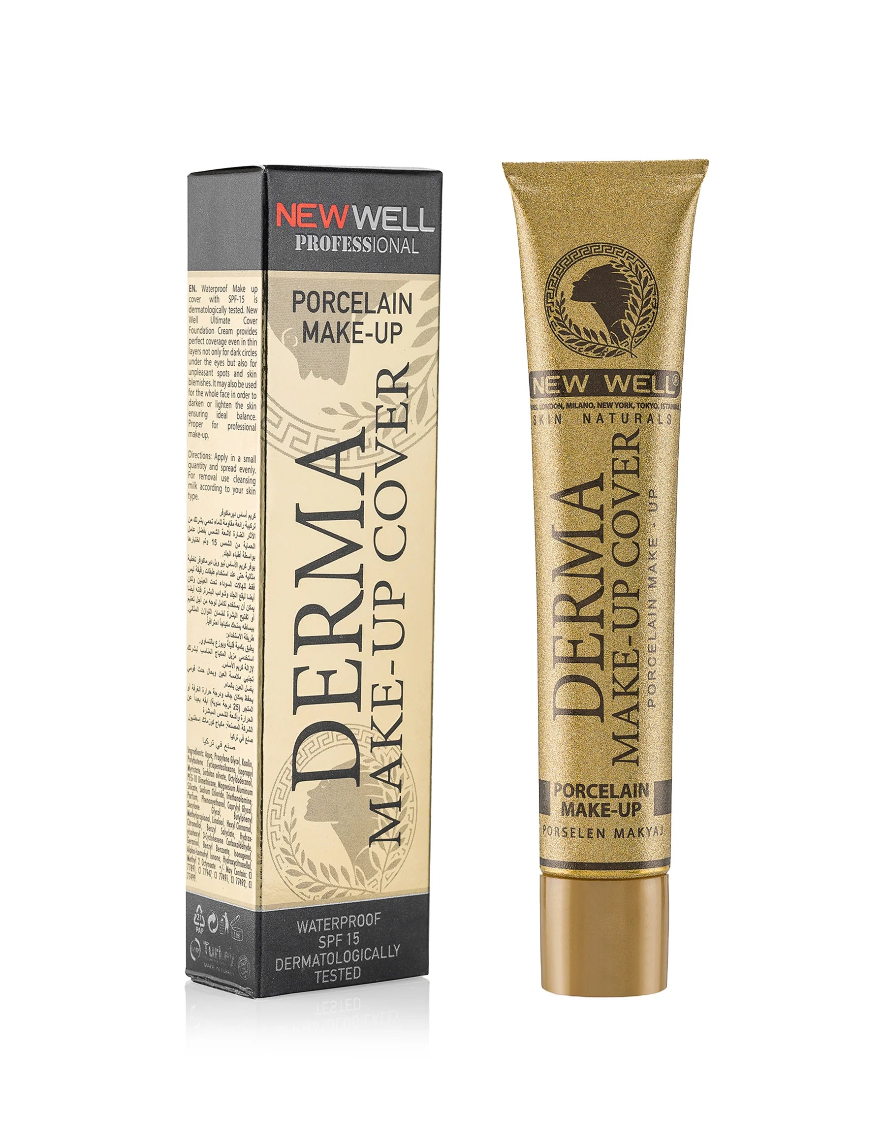 Derma Cover Foundation - Gold 1 | 30 ml.