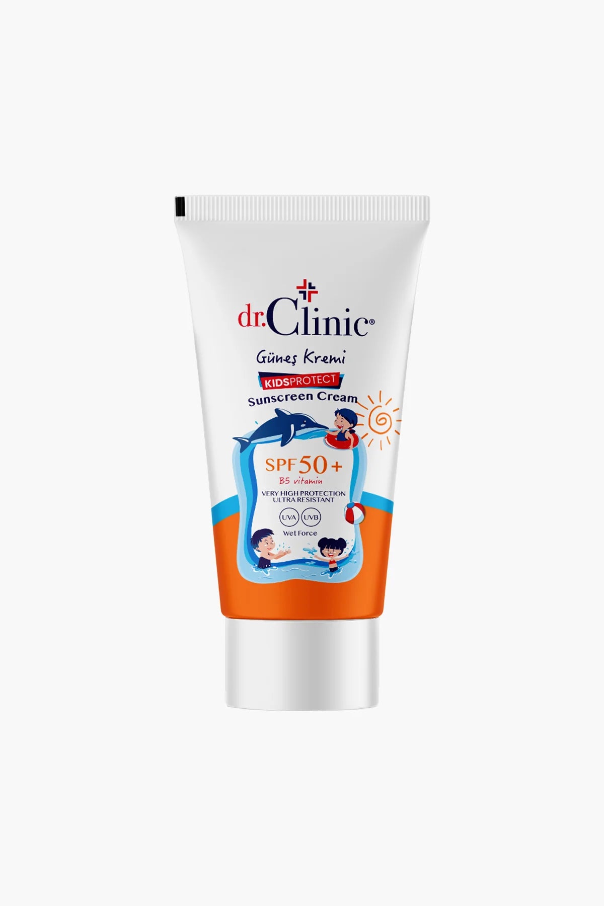 Dr.Clinic Kids Protect Sunscreen Cream SPF 50+ - 40 ml.