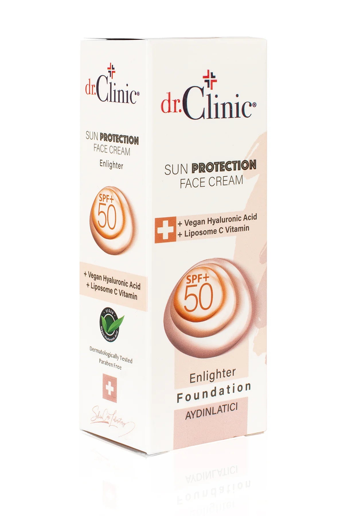 Dr.Clinic Sun Protection Face Cream Enlighter Foundation