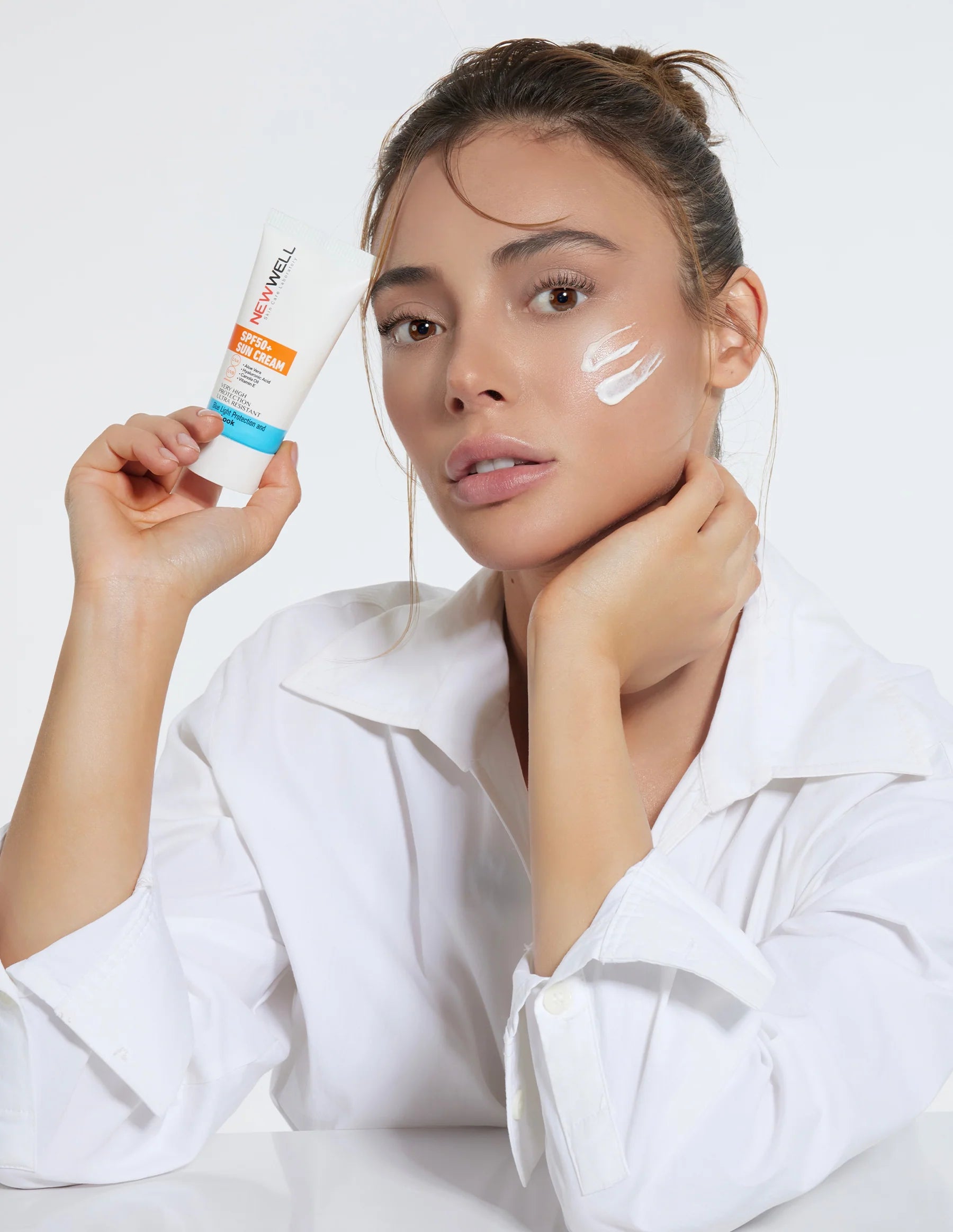 Blue Light Protection Effective Sun Cream SPF 50+ | 50 ml.