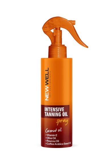 Sun cream bronz spray | Intense tanning oil | 150 ml.